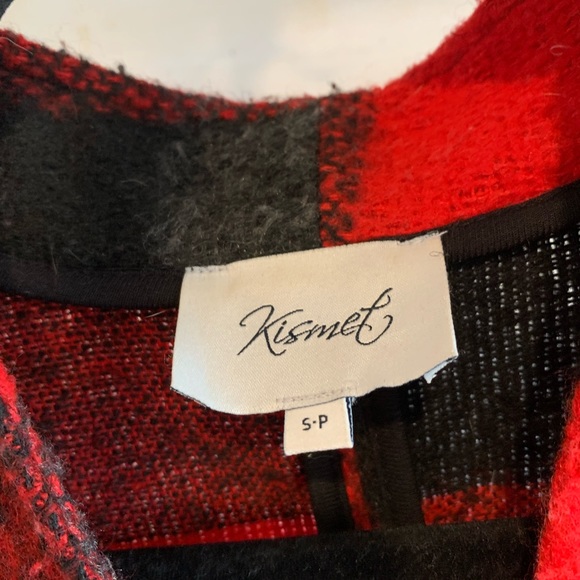 Kismet | Red Plaid Jacket - Picture 4 of 7
